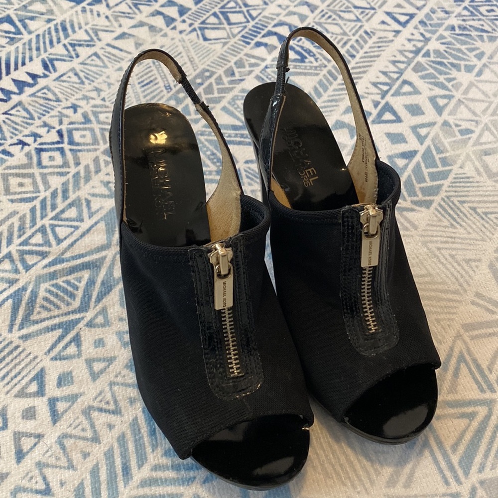 Michael Kors Zip-Up Heels - Picture 2 of 7